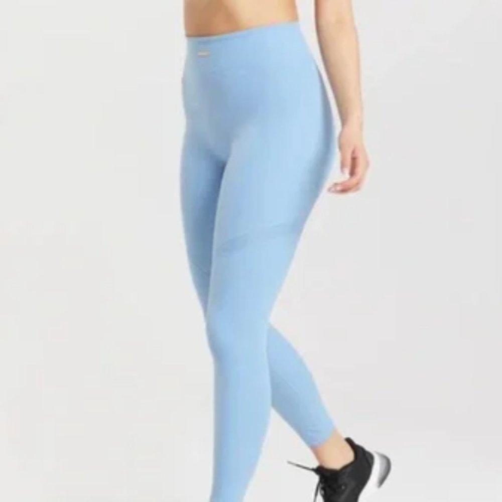 Whitney Simmons X Gymshark V3 Goal Blue Mesh Panel Le… Gem